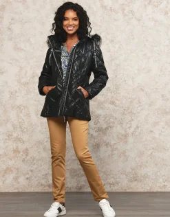 Christine Laure Ajustés|Pantalons*Jegging caramel coton