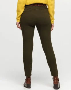 Christine Laure Slims|Pantalons*Jegging 7/8e kaki