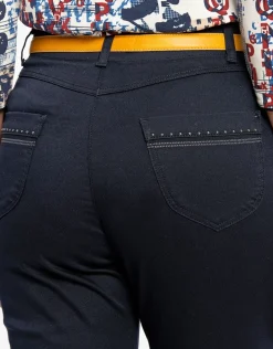 Christine Laure Jeans|Droits*Jegging en jean 7/8ème