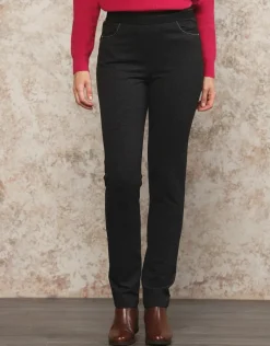 Christine Laure Ajustés|Pantalons*Jegging milano gris chiné