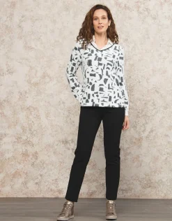 Christine Laure Ajustés|Pantalons*Jegging milano noir