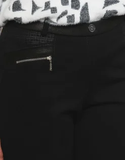 Christine Laure Ajustés|Pantalons*Jegging milano noir