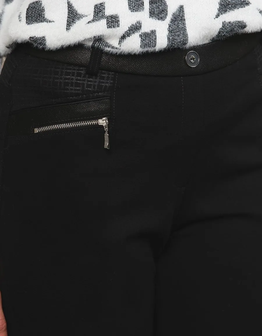 Christine Laure Ajustés|Pantalons*Jegging milano noir