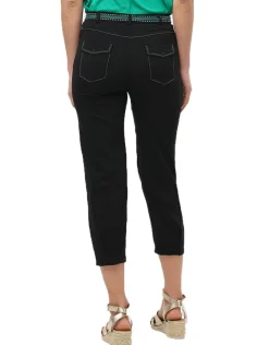 Christine Laure Pantalons*Jegging noir ceinture