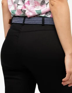 Christine Laure Ajustés|Pantalons*Jegging noir stretch