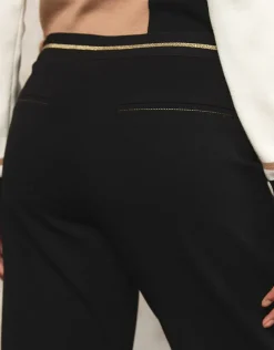 Christine Laure Larges|Pantalons*Jegging pont milano noir