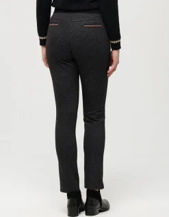 Christine Laure Slims|Pantalons*Jegging slim 7/8ème gris