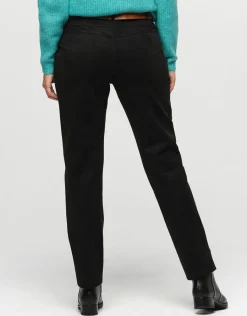 Christine Laure Droits|Pantalons*Jegging suédine noir