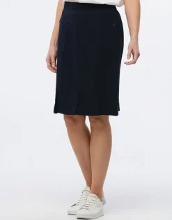 Christine Laure Jupes|Robes & Jupes*Jupe chic bleu marine