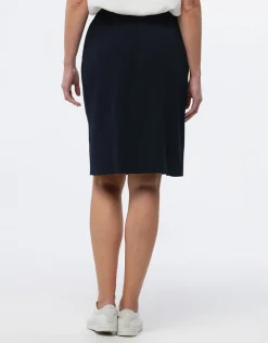 Christine Laure Jupes|Robes & Jupes*Jupe chic bleu marine