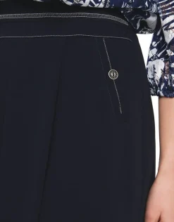 Christine Laure Jupes|Robes & Jupes*Jupe droite bleu marine