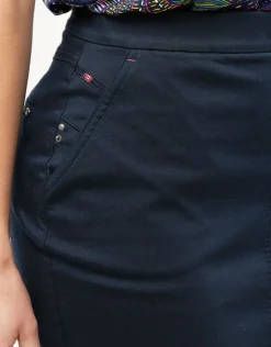 Christine Laure Jupes|Robes & Jupes*Jupe droite en jean chic