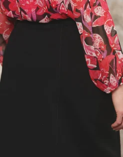 Christine Laure Jupes|Robes & Jupes*Jupe droite milano noir