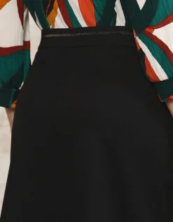 Christine Laure Jupes|Robes & Jupes*Jupe droite sergé noir