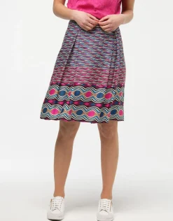 Christine Laure Jupes|Robes & Jupes*Jupe fluide imprimé pop