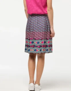 Christine Laure Jupes|Robes & Jupes*Jupe fluide imprimé pop
