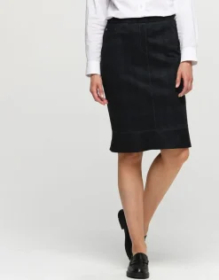 Christine Laure Jupes|Robes & Jupes*Jupe grise carreaux