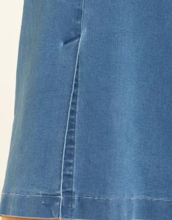 Christine Laure Jupes|Robes & Jupes*Jupe longue jean stone