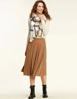 Christine Laure Jupes|Robes & Jupes*Jupe longue plissée camel