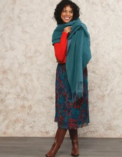 Christine Laure Jupes|Robes & Jupes*Jupe longue plissée motif