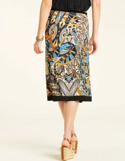 Christine Laure Jupes|Robes & Jupes*Jupe maille imprimée