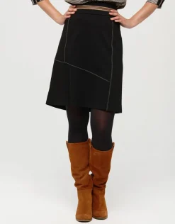 Christine Laure Jupes|Robes & Jupes*Jupe maille milano noire