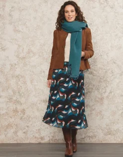 Christine Laure Jupes|Robes & Jupes*Jupe plissée motif