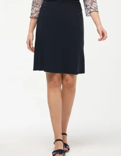 Christine Laure Jupes|Robes & Jupes*Jupe évasée marine