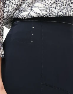 Christine Laure Jupes|Robes & Jupes*Jupe évasée marine