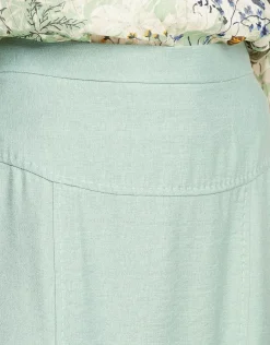 Christine Laure Jupes|Robes & Jupes*Jupe évasée vert d'eau