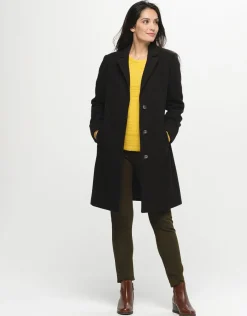 Christine Laure Manteaux|Parkas*Manteau laine marron