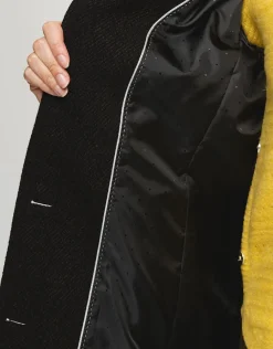 Christine Laure Manteaux|Parkas*Manteau laine marron