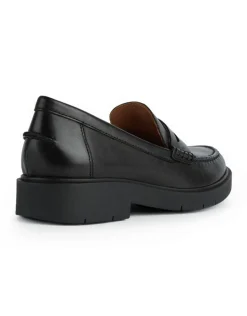 Christine Laure Mocassins*Mocassin 100% cuir noir GEOX