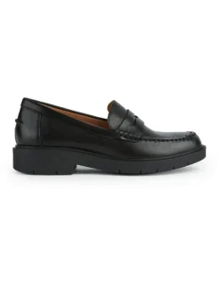 Christine Laure Mocassins*Mocassin 100% cuir noir GEOX