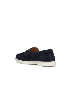 Christine Laure Mocassins*Mocassin daim marine GEOX