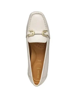 Christine Laure Mocassins*Mocassin léger cuir blanc GEOX