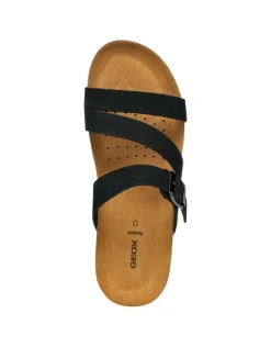 Christine Laure Sandales*Mules hautes cuir noir GEOX