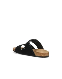 Christine Laure Sandales*Mules plates noir GEOX