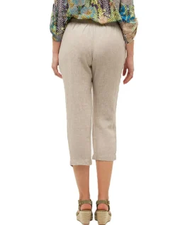 Christine Laure Pantacourts*Pantacourt beige 100% lin