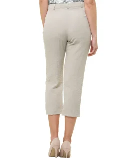 Christine Laure Pantacourts*Pantacourt beige tailleur