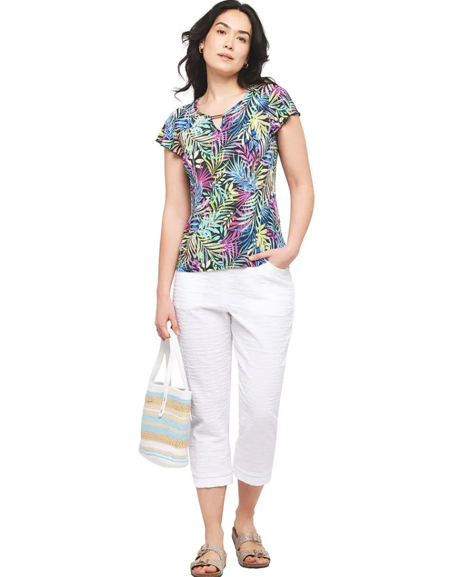 Christine Laure Pantacourts*Pantacourt blanc