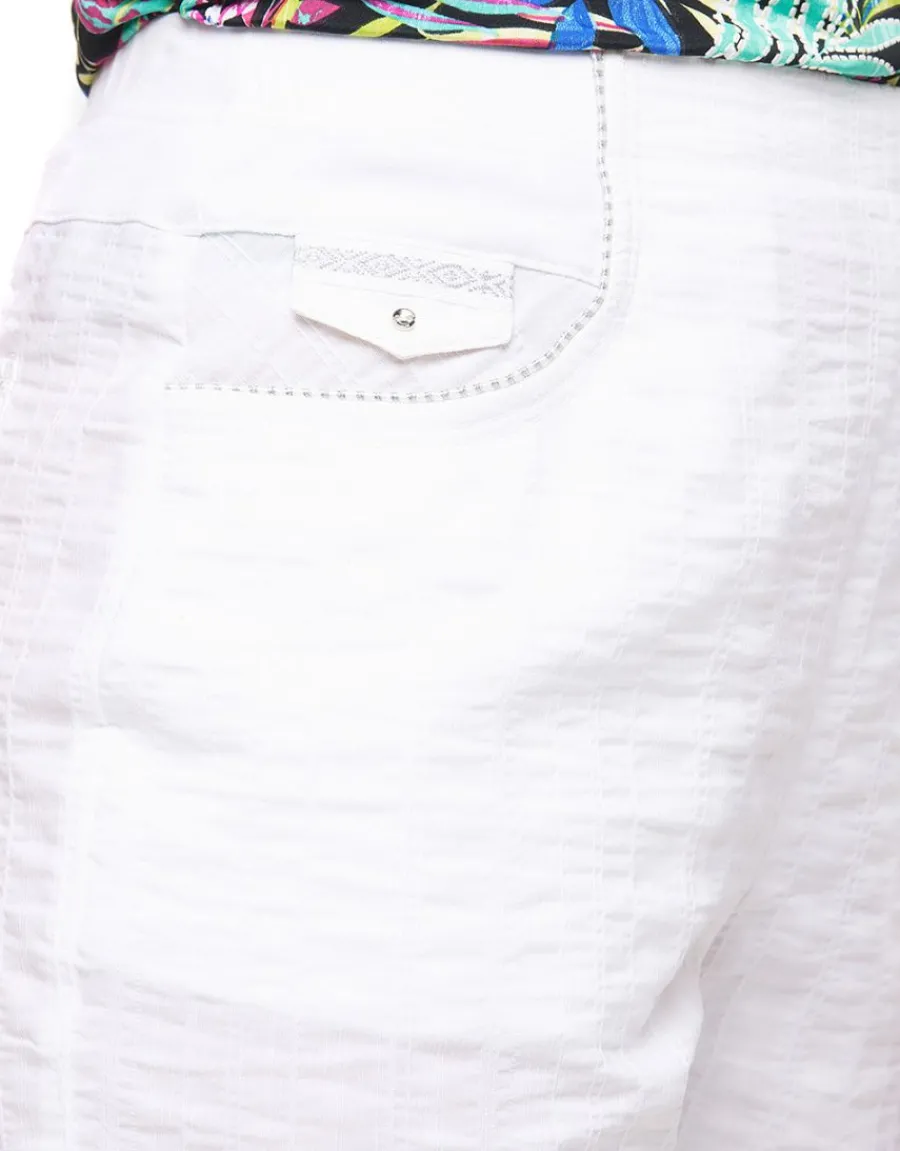 Christine Laure Pantacourts*Pantacourt blanc