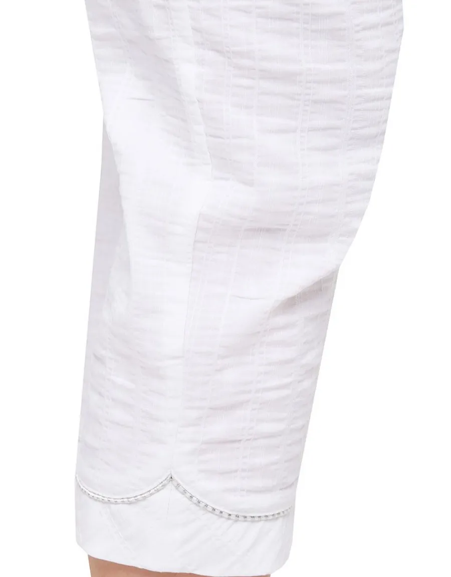 Christine Laure Pantacourts*Pantacourt blanc