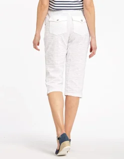 Christine Laure Pantacourts*Pantacourt blanc léger