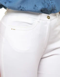 Christine Laure Pantacourts*Pantacourt blanc stretch