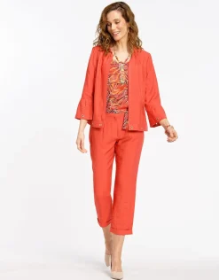Christine Laure Pantacourts*Pantacourt chic orange