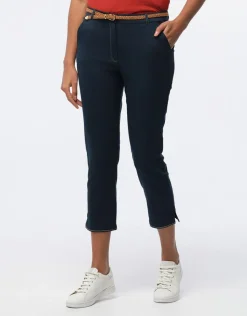 Christine Laure Pantacourts|Jeans*Pantacourt coton jean
