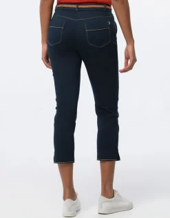 Christine Laure Pantacourts|Jeans*Pantacourt coton jean
