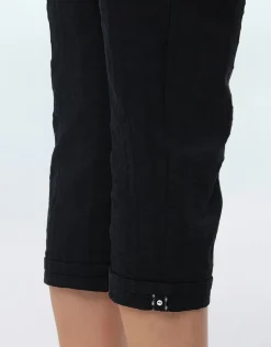 Christine Laure Pantacourts|Pantalons*Pantacourt coton noir