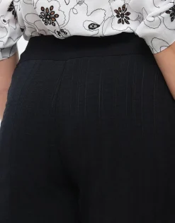 Christine Laure Pantacourts|Pantalons*Pantacourt coton noir